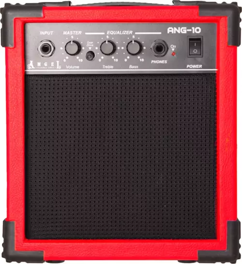 Ang-10-red Kırmızı Elektro Gitar Amfisi
