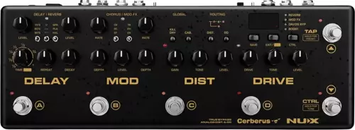 Cerberus Gitar Efekt Ve Kontrol Pedalı