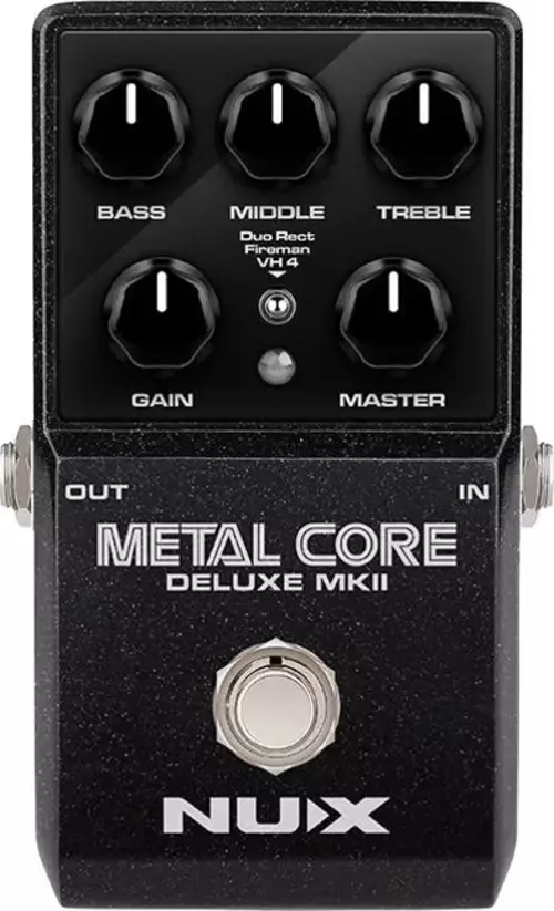 Metal Core Deluxe Mkıı Distortion Preamp Ve 3 Mod Amfi Modellemesi Pedalı