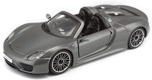 Porsche 918 Spyder Gri 1:24 Model Araba
