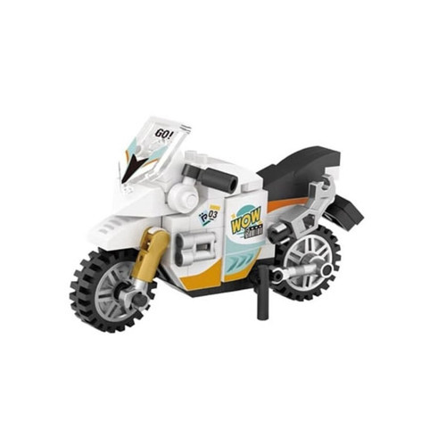 LZ-8624 MOTORSİKLET 120 PARÇA BLOCK OYUNCAK MİNİ POŞET