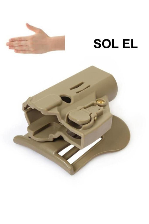 Sol El Bej – Acar-Al Canik TP9 SF Uyumlu Polimer Silah Kılıfı