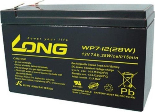 WP7-12 ( 28Watt ) 12VOLT 7AH AKÜ