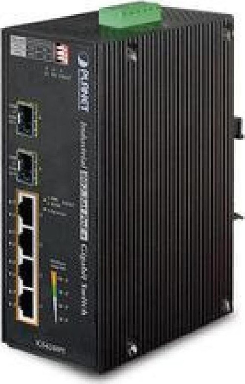 PL-IGS-624HPT Endüstriyel Tip Yönetilemeyen PoE+ Switch