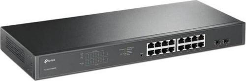 TL-SG1218MPE 18 Port 10-100-1000 Poe+ Switch 2 Port SFP Çelik Kasa Rack Mount