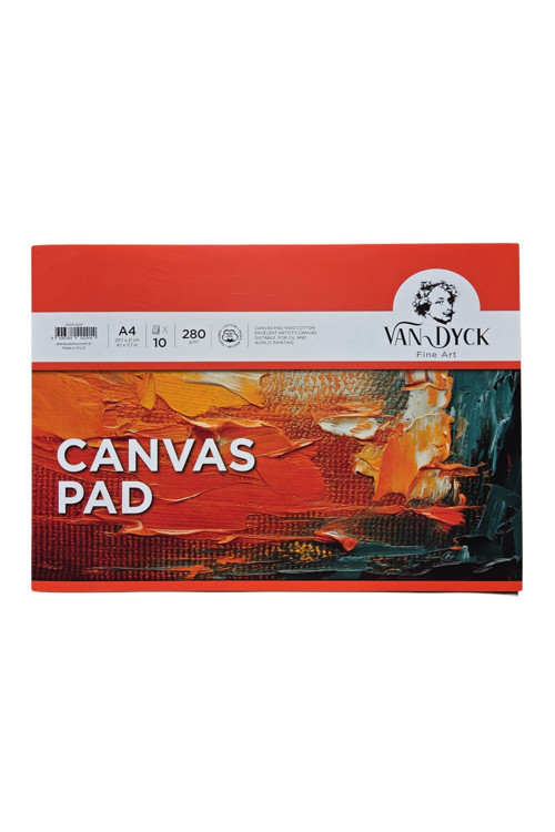 A4 280 Gr. Tuval Defter 10'Lu ( Canvas Pad )