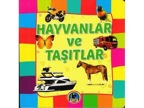 4E Karatay Hayvanlar Ve Taşıtlar Kitabı Büyük Boy