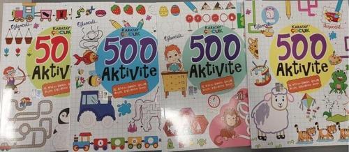 Karatay Yayınları 4E 500 Aktivite Seti 4 Kitap 96 Sayfa