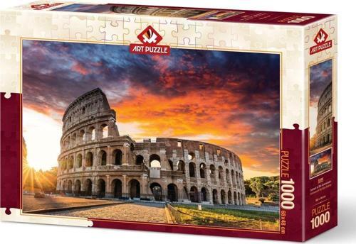 1000 Parça Puzzle Colosseumda Gün Batımı 5265