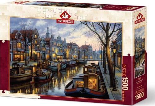 1500 Parça Puzzle Kanal Işıkları 5389