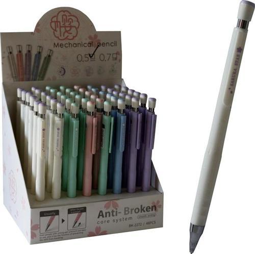 Baiku Versatil Kalem (Mekanik Kurşun Kalem) 0.5 Mm Bk-2272 (48 Li Paket)