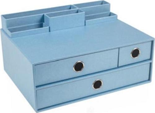 Masa Üstü Organizer Set Pearl Light Blue 3 Çekmeceli Multi ORG1782