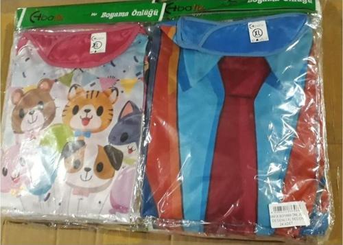 Boyama Önlüğü Desenli Large