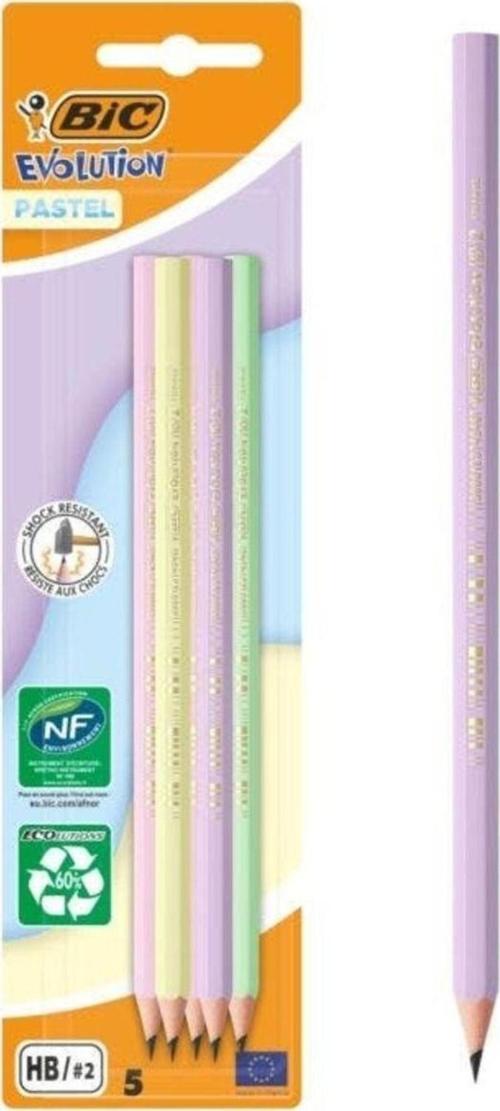 Kurşun Kalem Evol Pastel 518307 (12 Li Paket)