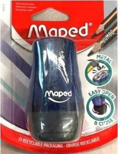 Yeni Tonic Metal Çift Delikli Kalemtıraş Blister (Karışık Renk 1 Adet) 068610
