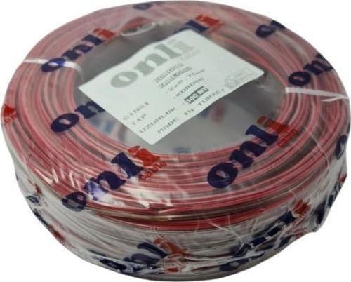 2X0,75Mm Şeffaf Cca 100 Metre Hoparlör Kablosu