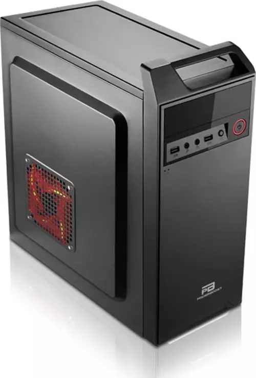 300W Atx Kulplu Shiny Piano Siyah Kasa Vk-B003S