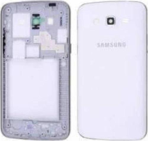 Samsung Galaxy Core Duos Kasa Arka Pil Kapağı i8262 Beyaz