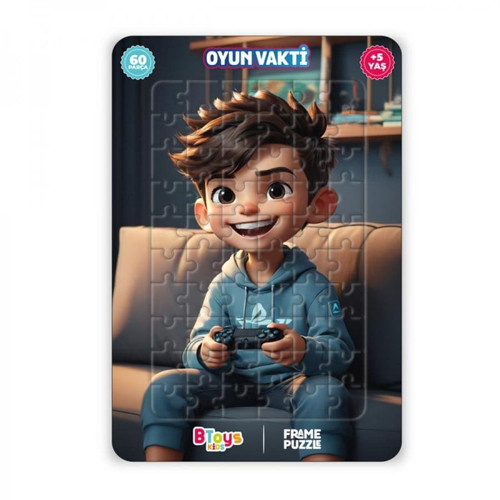 KIDS 60 PARÇA PUZZLE OYUN VAKTİ