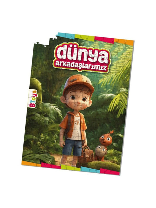 260 PARÇA PUZZLE DÜNYA ARKADAŞLARIMIZ 9067