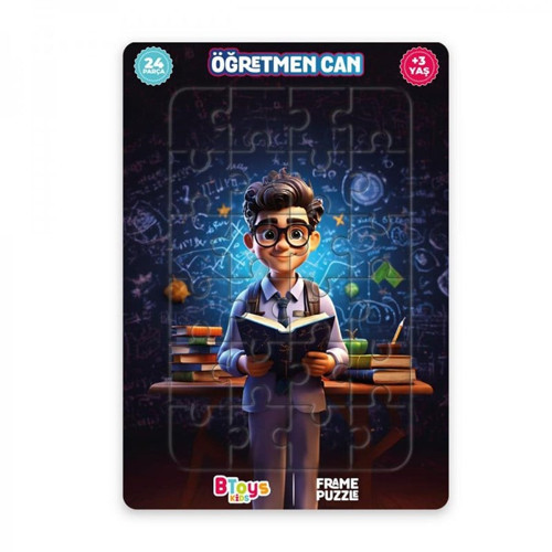 KIDS 24 PARÇA PUZZLE ÖĞRETMEN CAN
