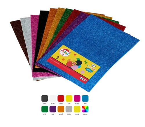 Mileo Eva Simli 50x70 10'lu Paket Kırmızı 1759