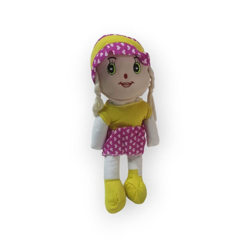 SEVİMLİ BEZ BEBEK PELUŞ OYUNCAK BEBEK