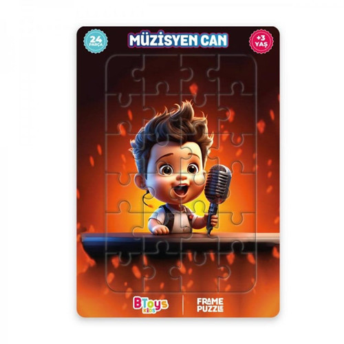 KIDS 12 PARÇA PUZZLE MÜZİSYEN CAN