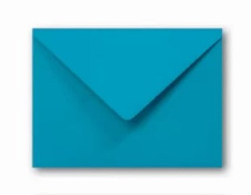 Zarf Davetiye Renkli Mavi 130x180 mm 80 gr 500'lü Kutu