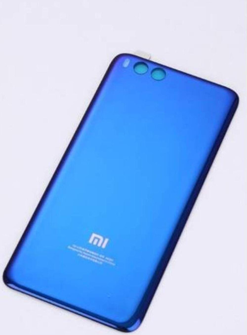 Xiaomi Mi Note 3 Arka Kapak Batarya Pil Kapağı CAM Mavi