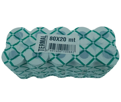 Yazarkasa Rulosu- 80x20 Termal