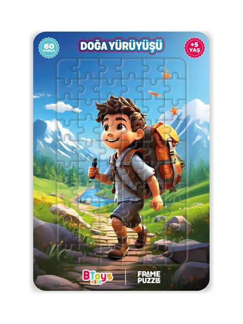 KIDS 60 PARÇA PUZZLEDOĞA YÜRÜYÜŞÜ 9109