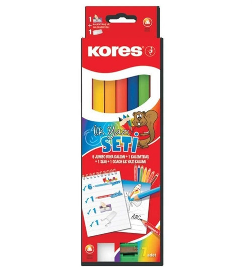 Kores Jumbo Coach İlk Yazı Yazı Kalemi Seti
