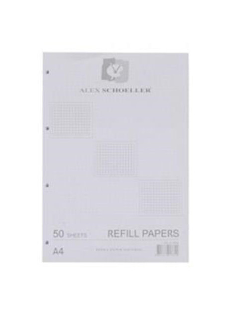 Alex Shoeller Kolej Yedeği A4 Kareli Renkli Alx-872 50'li Paket