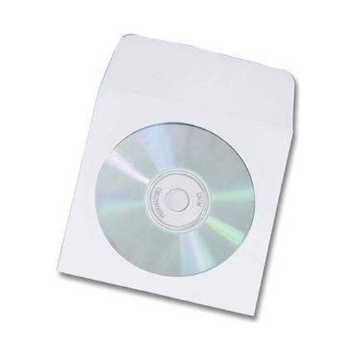 Zarf CD Pencereli 125x125 mm 1. Hamur 80 gr 500'lü Kutu