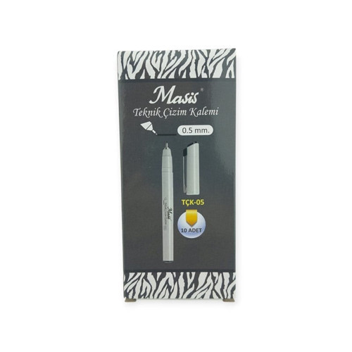 Masis Çizim Kalemi 0,5mm 10’lu Paket