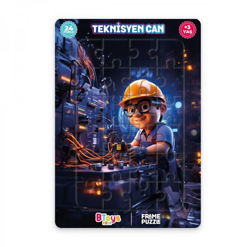 KIDS 24 PARÇA PUZZLE TEKNİSYEN CAN