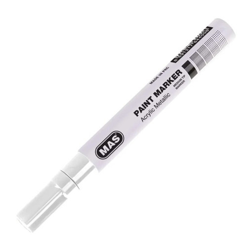 6448 Paint Marker Demirbaş Kalemi Beyaz