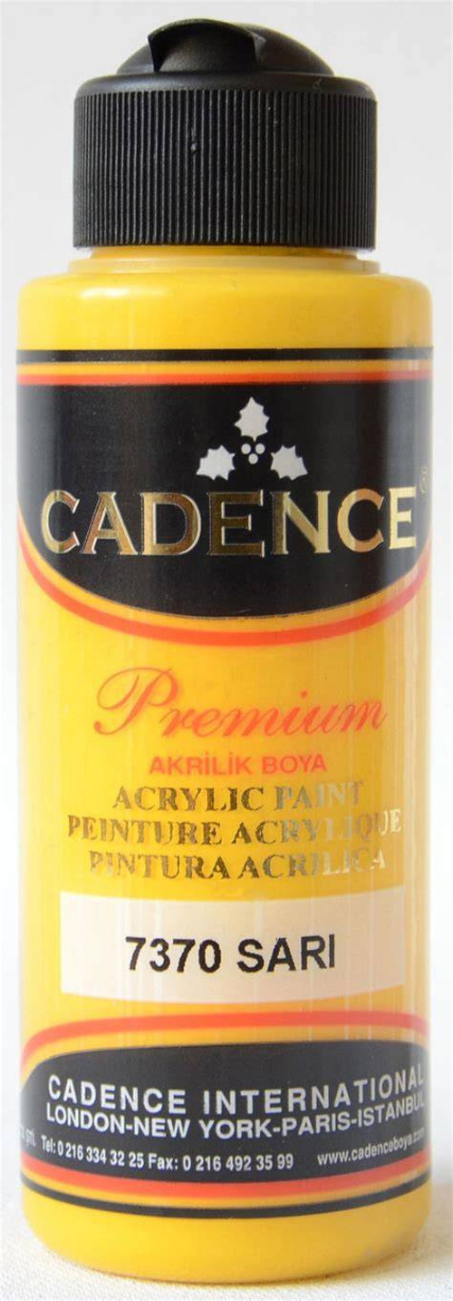 Premium Akrilik Boya 120ml 7370 Sarı