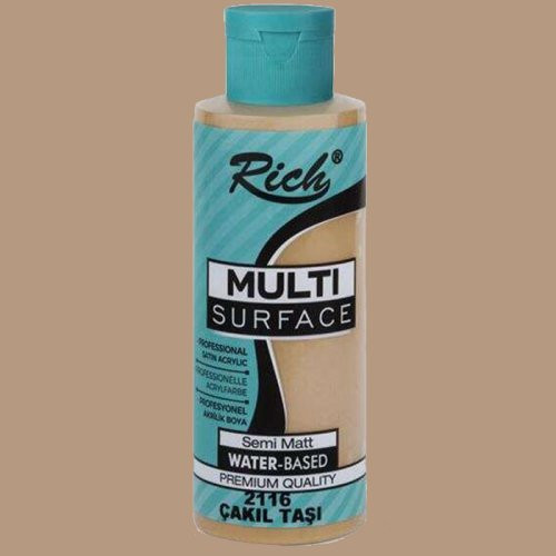 Multi Surface Akrilik Boya 120ml 2116 Çakıl Taşı