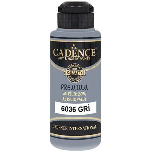 Premium Akrilik Boya 120ml 6036 Gri