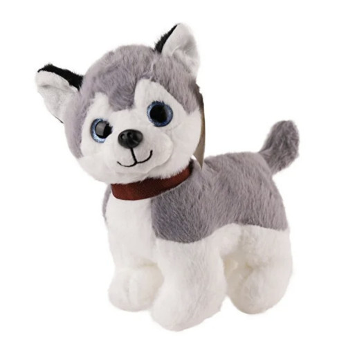 Sesli Peluş Köpek - 2309033 - Gri