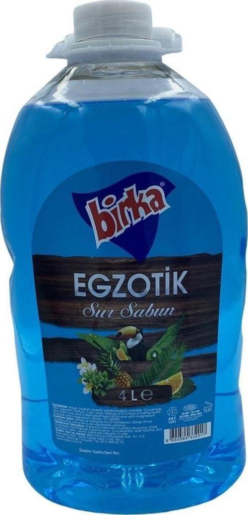 Sıvı El Sabunu, 4 Adet x 4000 ml., Egzotik Kokulu