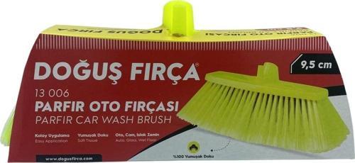 Parfır Kutulu Oto Yıkama Fırçası, Kıl Boyu 9,5 cm., Su Hortumu Girişli, 12 Adet (13006)