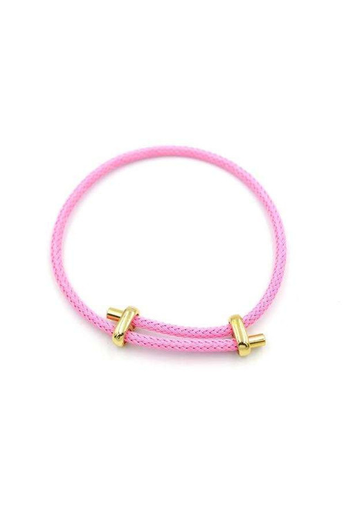 İp Bileklik - Pembe — Renk: Pembe