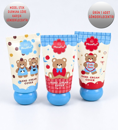 Sevimli Ayıcık Serisi Kokulu El Kremi 50 ml