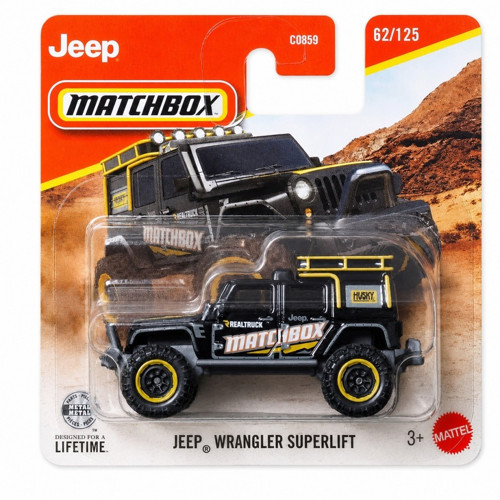 C0859 1:64 Tekli Arabalar JEEP WRANGLER SUPERLIFT JHN74