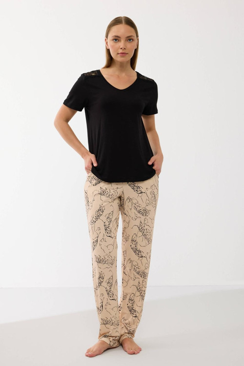11650 Kadın T-shirt Ve Pantalon Takım