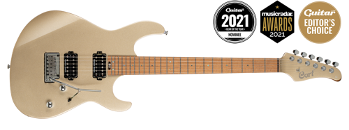 G300PRO MGD ELEKTRO GİTAR, METALİK GOLD