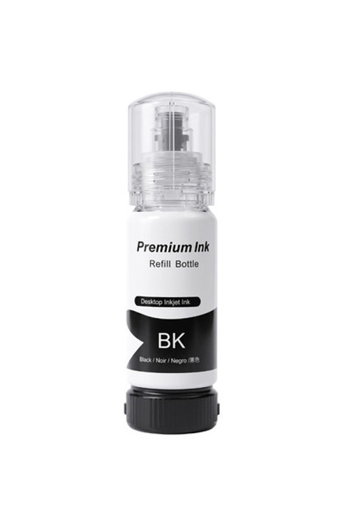 T101BK T110B T101B **Kutusuz** Siyah Şişeli Mürekkep (127 ml )